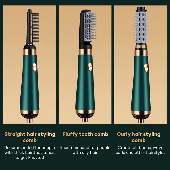 Nouveau sèche-cheveux peigne Air chaud friser pour rouleau de cheveux sèche-cheveux ionique brosse à