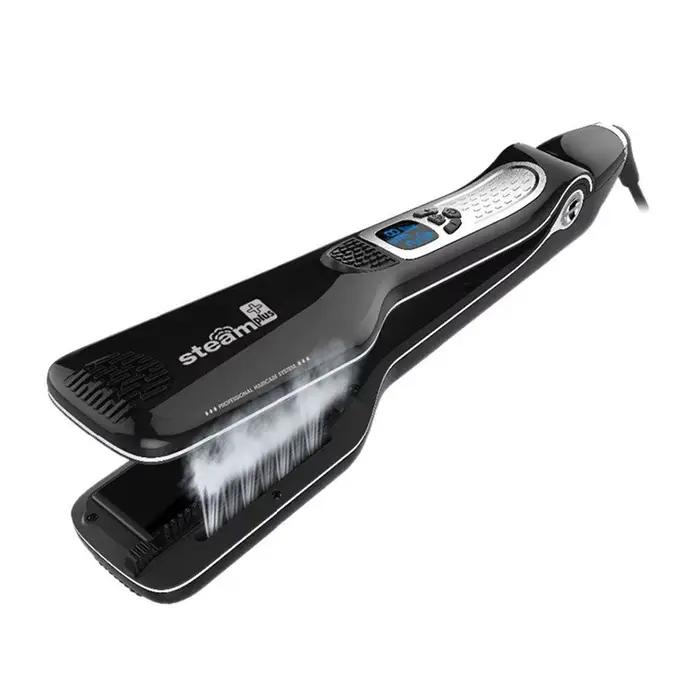 Lisseur de cheveux professionnel, fer plat à vapeur, brosse à lisser, brosses électriques pour cheve