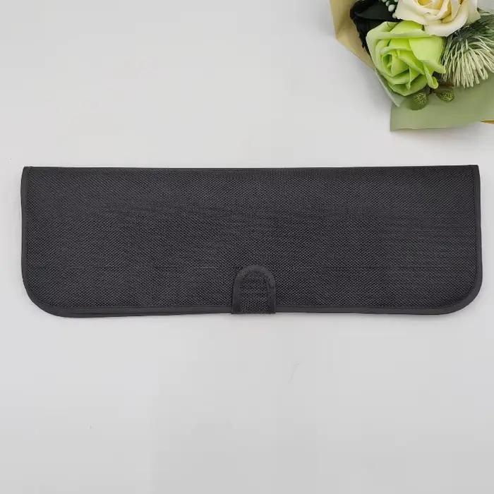 Tapis anti-chaleur portables, pochette résistante à la chaleur pour lisseur, fer à lisser, fer à bou