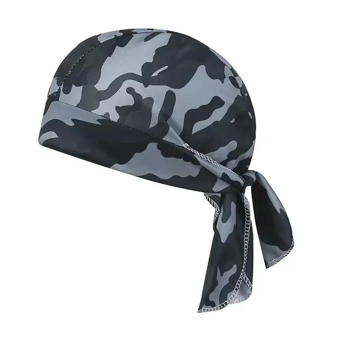 Bandeau de Camouflage Bandana mouchoir tête homme chapeau de Pirate capuche de cyclisme Protection s