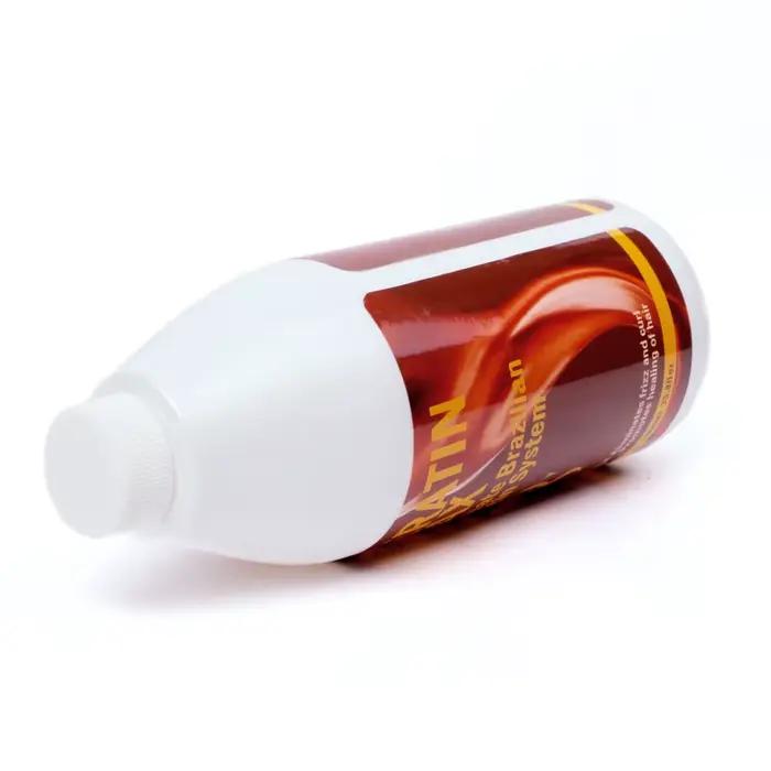 Lisseur brésilien de formaline 8% de traitement de kératine de 1000ml et brillant lisse pour des cheveux endommagés