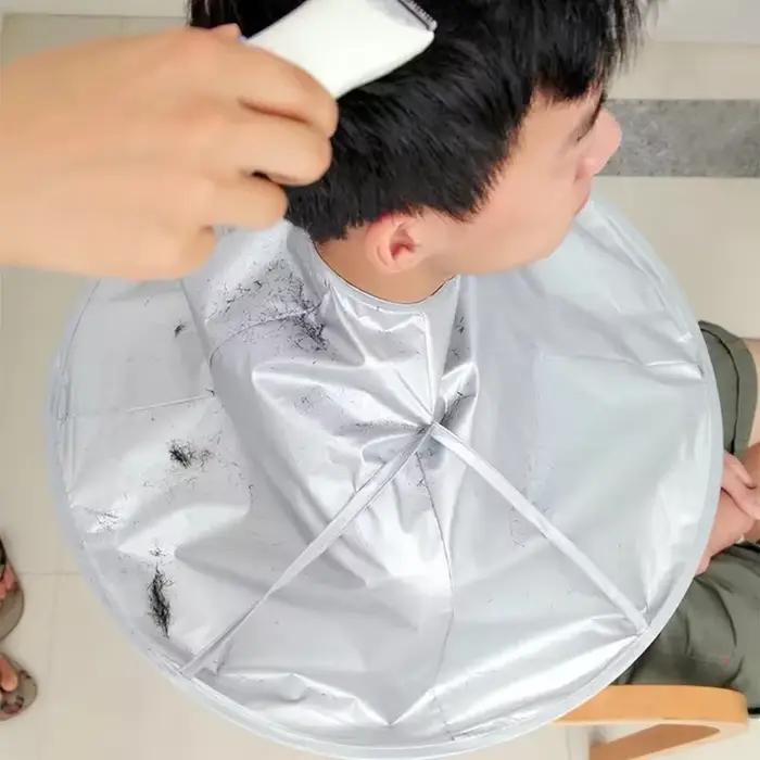 Bricolage coiffure coupe de cheveux nettoyage à domicile protecteur tablier Salon barbier styliste Cape parapluie