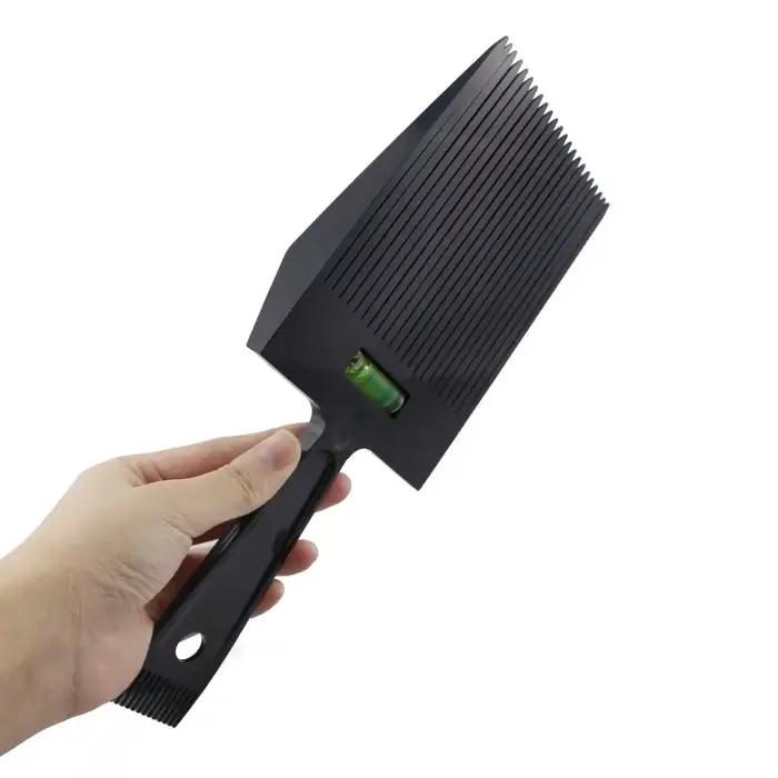 Peigne de coupe de cheveux plat pour hommes guide supérieur tondeuse outil de coiffure salon