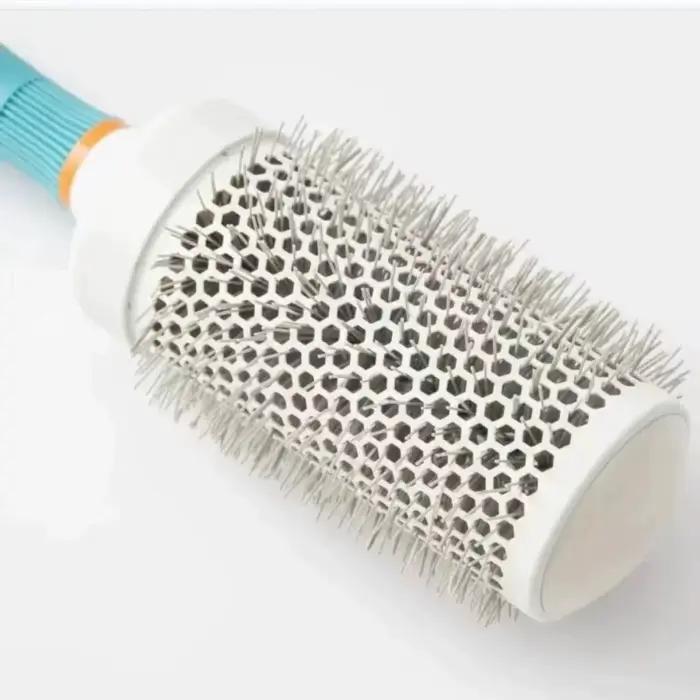 Brosse à cheveux professionnelle de salon, brosse ronde pour cheveux bouclés, peigne à usage humide et sec, outils de coiffure, peigne à rouleaux