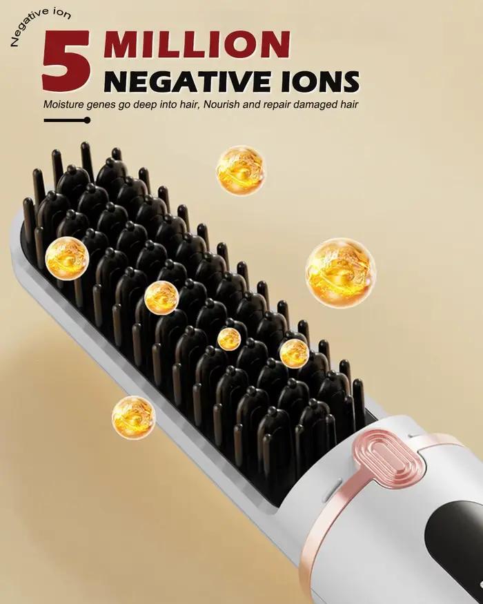 Nouvelle brosse à lisser les cheveux 4 réglages de température