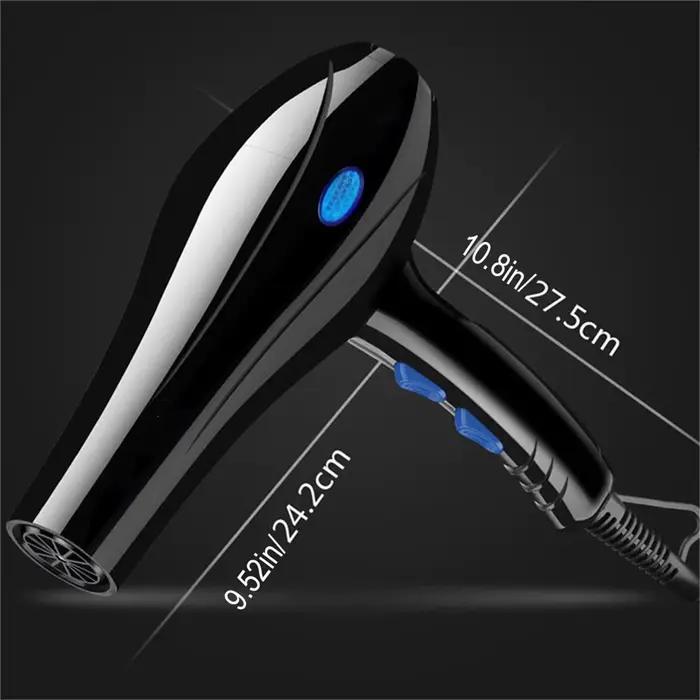 Sèche-cheveux 2200W professionnel puissant