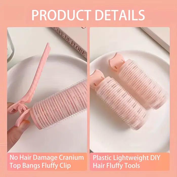 Frange fers à friser rouleaux de cheveux paresseux Clips de coiffure moelleux Air nuit