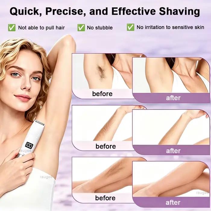 Rasoir électrique portable pour femme