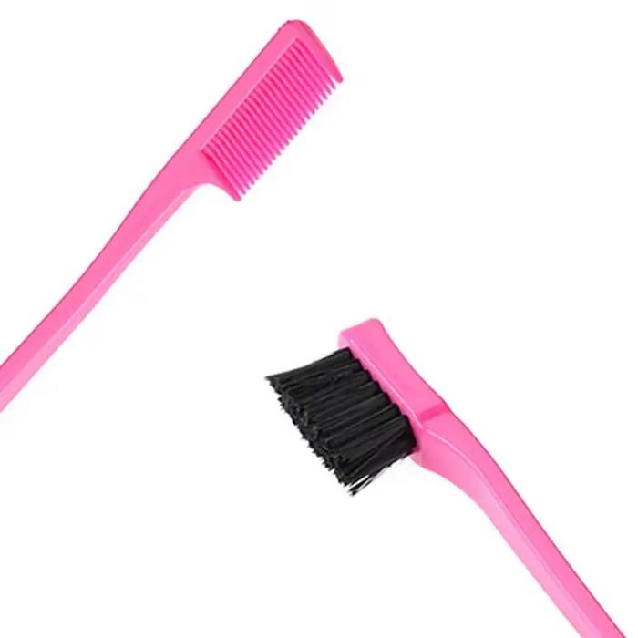 1PCS/5PCS Brosse à cheveux double face pour le contrôle des bords