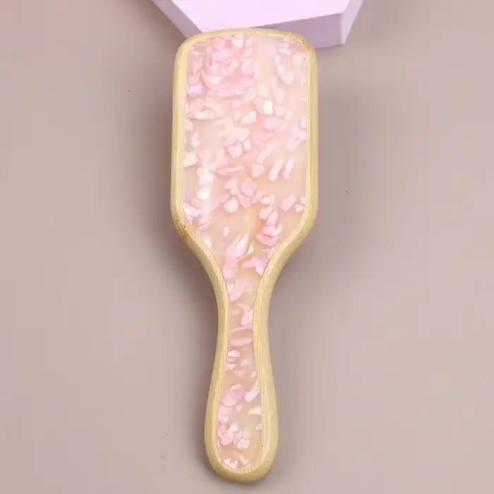 Brosse à cheveux antistatique démêlante avec coussin d'air