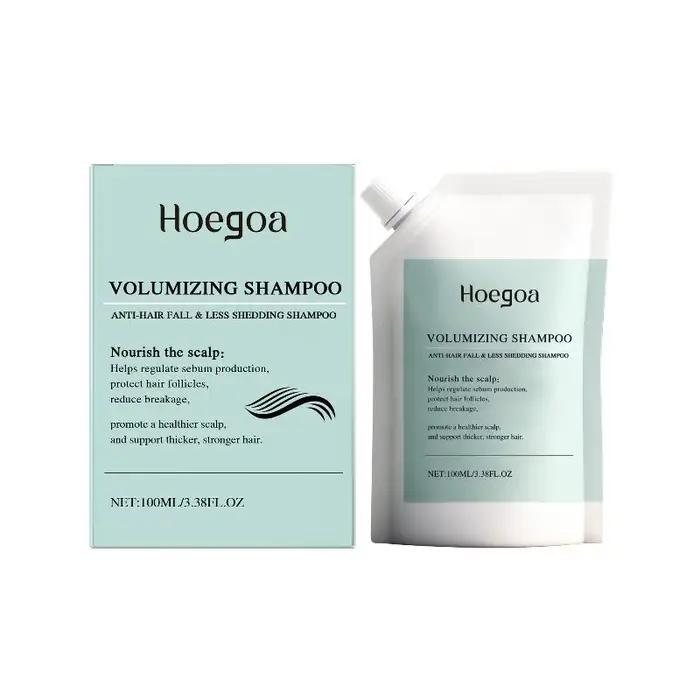 Shampooing Antichute Herbal au Romarin et Biotine pour le Contrôle du Sébum et le Nettoyage du Cuir Chevelu