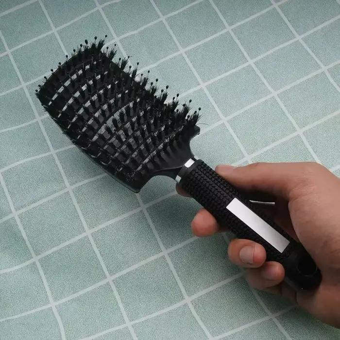 Brosse à cheveux exfoliante