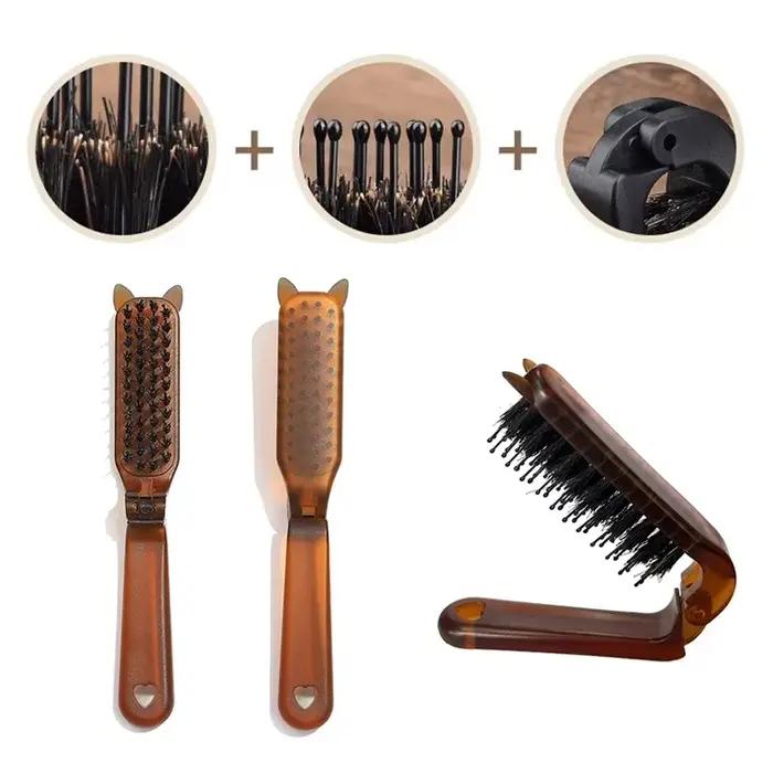 Peigne à cheveux pliable