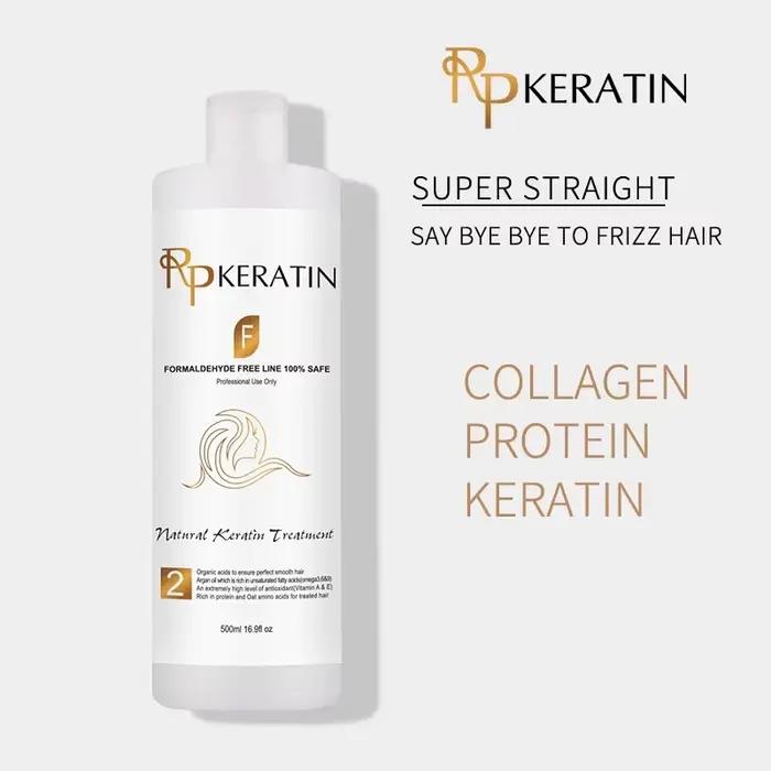 Traitement à la kératine sans formaldéhyde