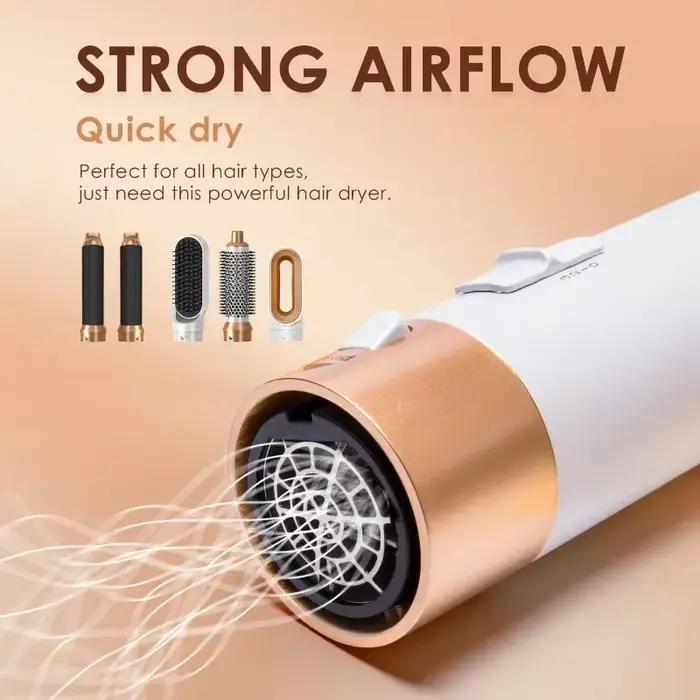 5 en 1 sèche-cheveux ensemble de peigne chaud fer à friser professionnel lisseur outil de coiffure pour Dyson Airwrap
