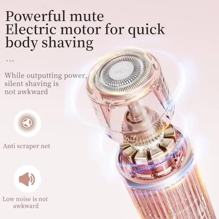 Rasoirs électriques pour femmes tondeuse bikini étanche rasoir pour aisselles jambes dames