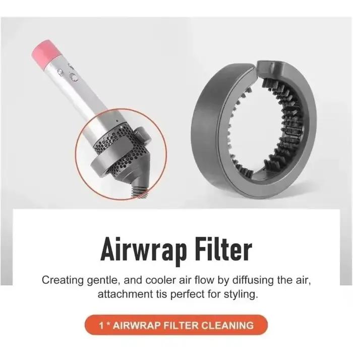 Brosse de nettoyage universelle pour filtres d'accessoires Dyson