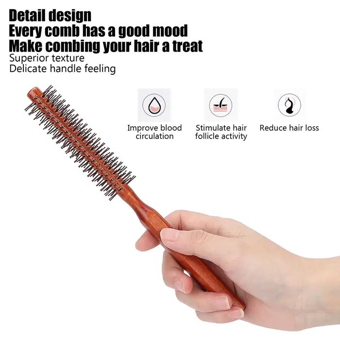 Brosse à cheveux ronde