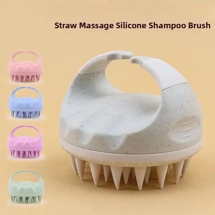Brosse de massage pour cuir chevelu