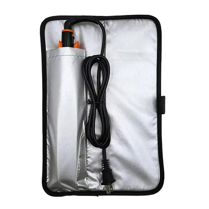 Sac de rangement pour lisseur et fer à boucler