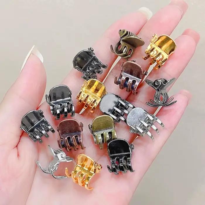 Accessoires capillaires gris pour femmes et filles
