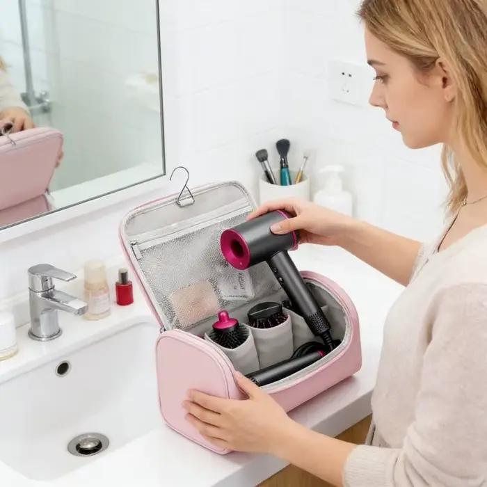 Sac de rangement pour sèche-cheveux de grande capacité