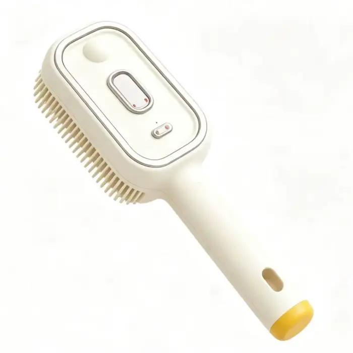 Brosse démêlante électrique 2-en-1 avec pulvérisation d'eau