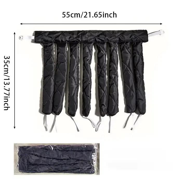 Fer à boucler éponge, fer à boucler pieuvre, bandeau de nuit, idéal pour le coiffage DIY, outil pour grandes boucles, sans permanente