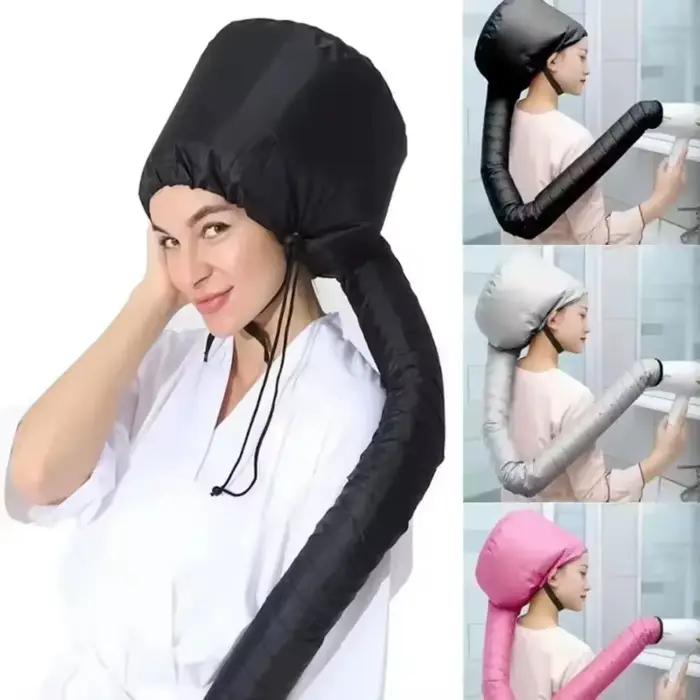 Chapeau chauffant pour sèche-cheveux