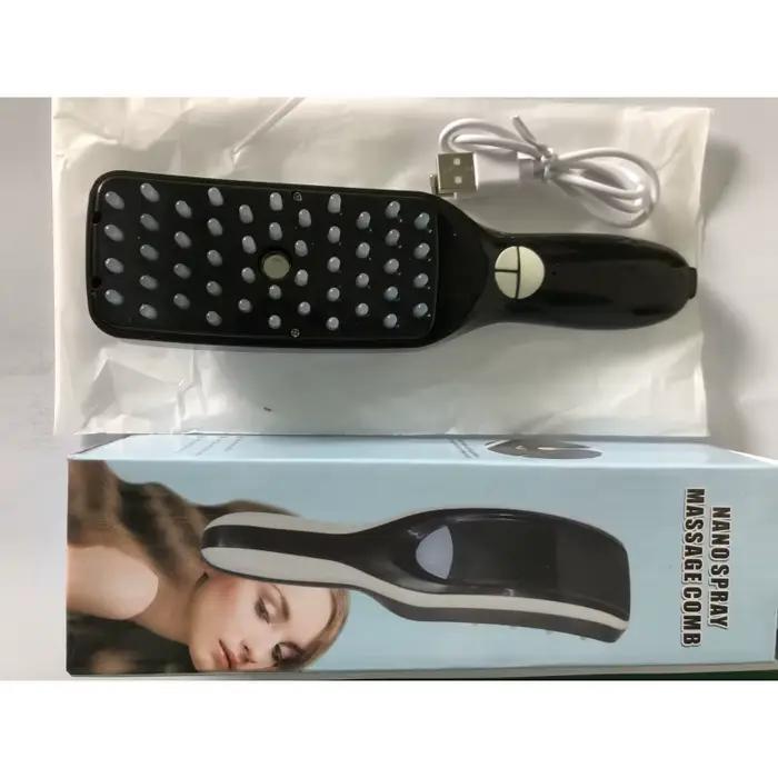 Peigne de massage pour le cuir chevelu avec thérapie par lumière rouge