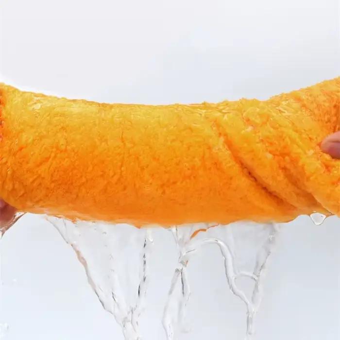 Bonnet de bain super absorbant avec nœud pour femme