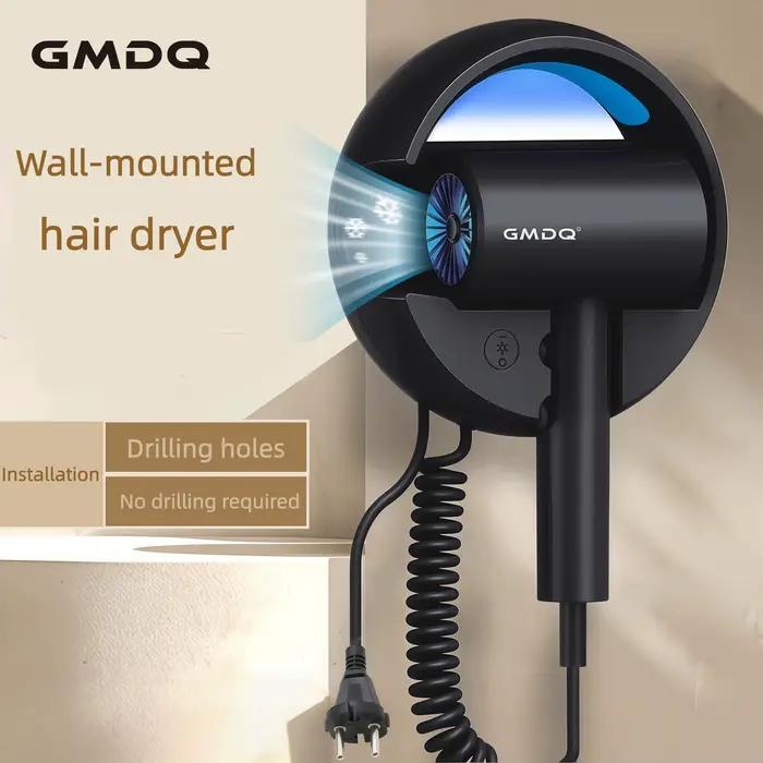 Gmdq Sèche-cheveux mural standard européen 220V 1800W