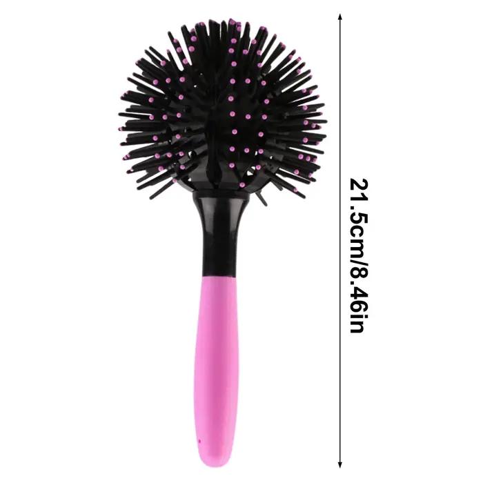 Brosse à cheveux ronde 3D