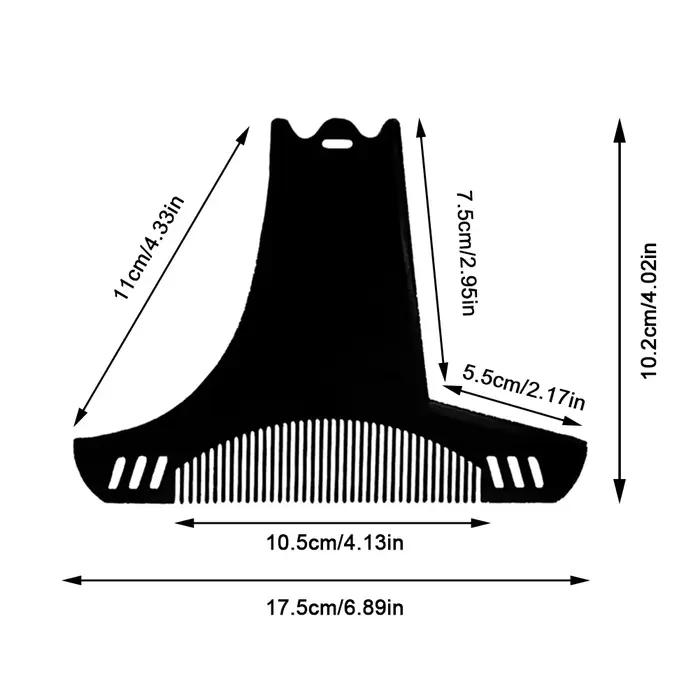 Peigne à barbe saillante pour hommes