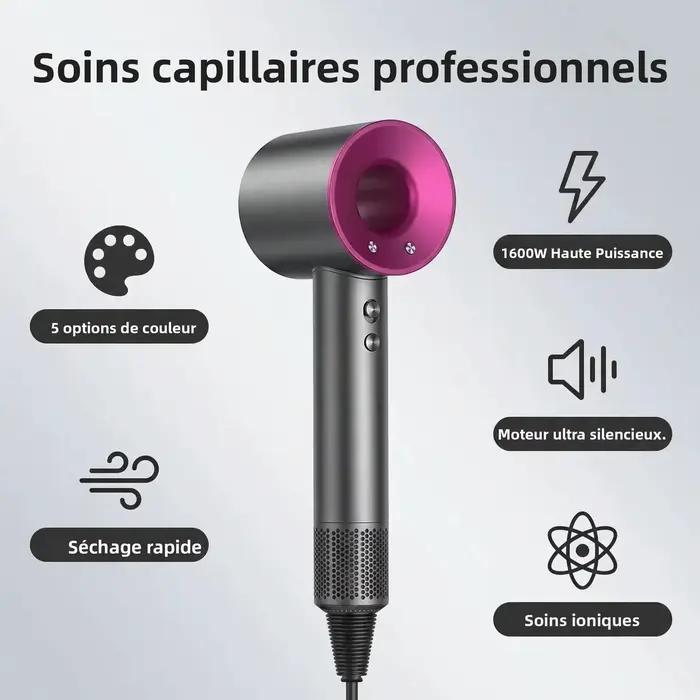 Sèche-cheveux intelligent SenCiciMen 1600W avec contrôle de la température