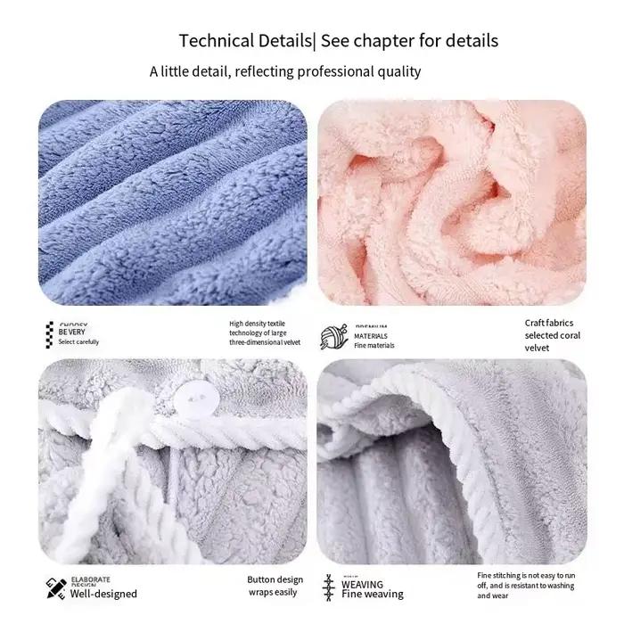 Bonnet pour cheveux secs pour femmes