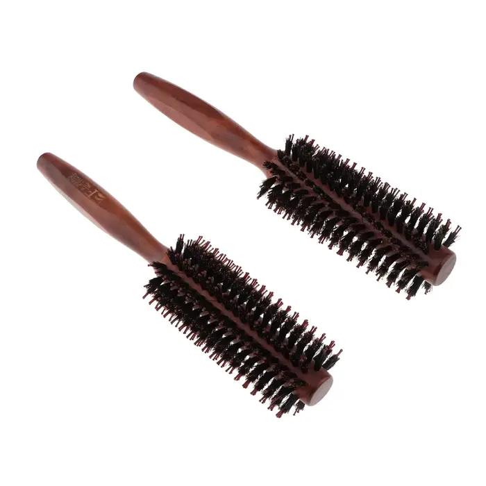 Brosse à cheveux ronde pour hommes