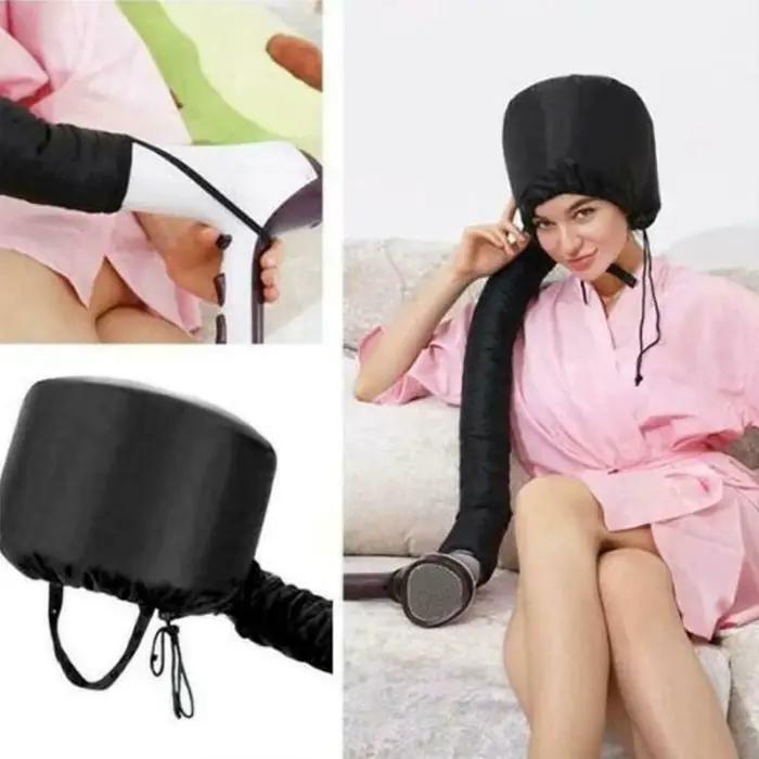 Sèche-cheveux bouchon de vapeur réutilisable style séchage chapeau soins des cheveux bonnet