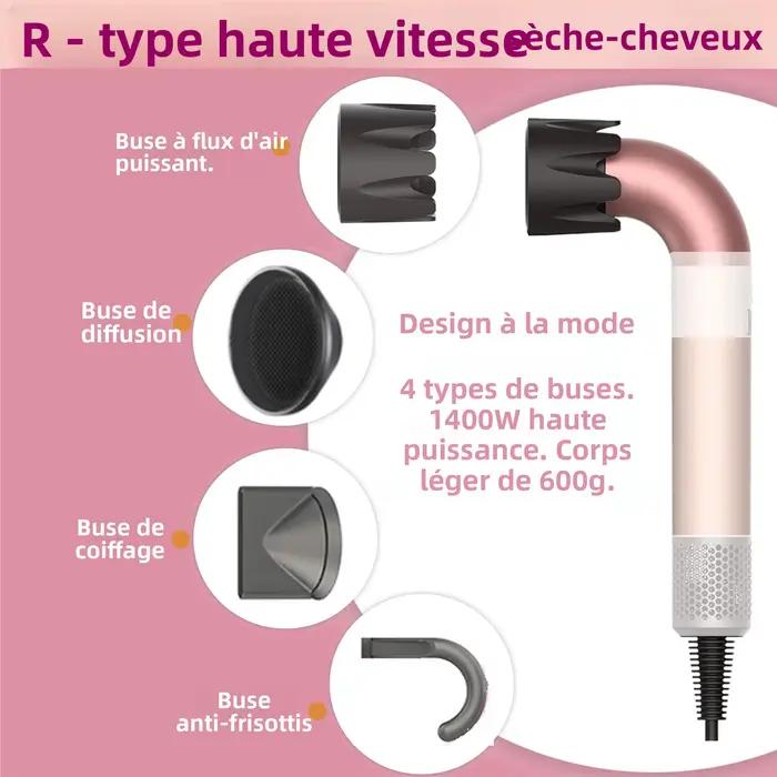 Sèche-cheveux haute puissance 1400W