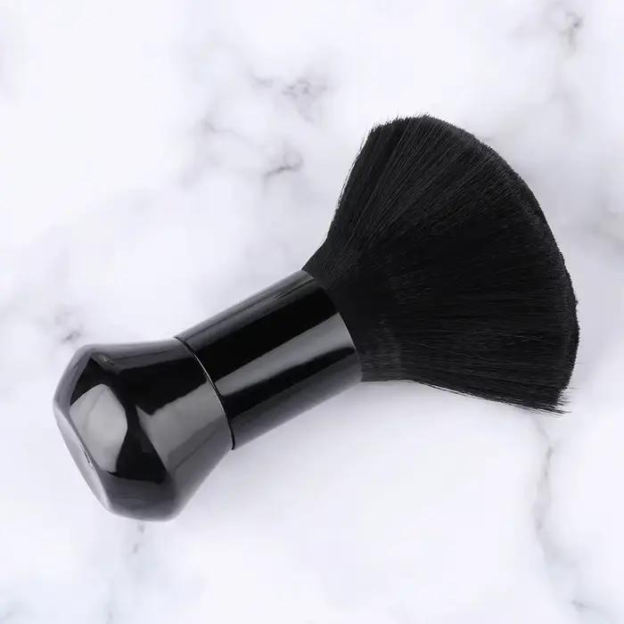 Noir coiffure balayage cou nettoyage des cheveux Duster brosse de coupe