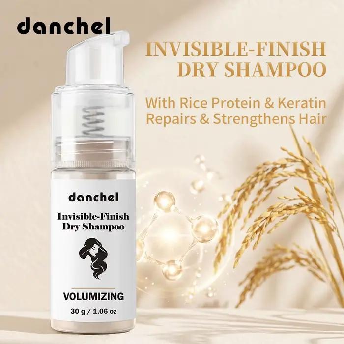 Shampooing Sec Invisible Contrôle du Sébum 48H Convient à Toutes les Couleurs de Cheveux Réparation Protéinée Renforce