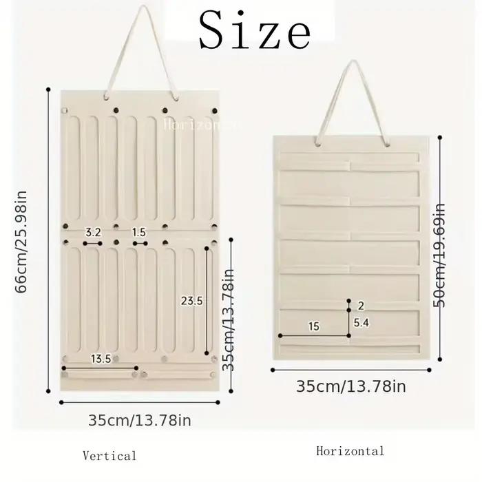 Organisateur mural pour accessoires capillaires, support de rangement pour nœuds, pinces, élastiques et lunettes, décoration de chambre