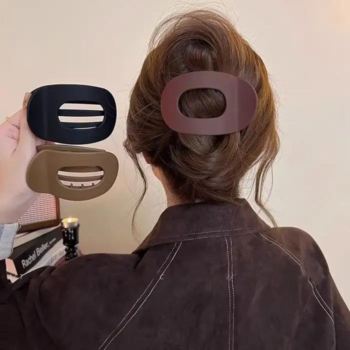Pince à cheveux ovale pour femmes