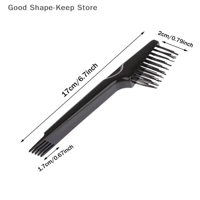 1 pièces 2 en 1 brosses à cheveux outil de nettoyage brosse