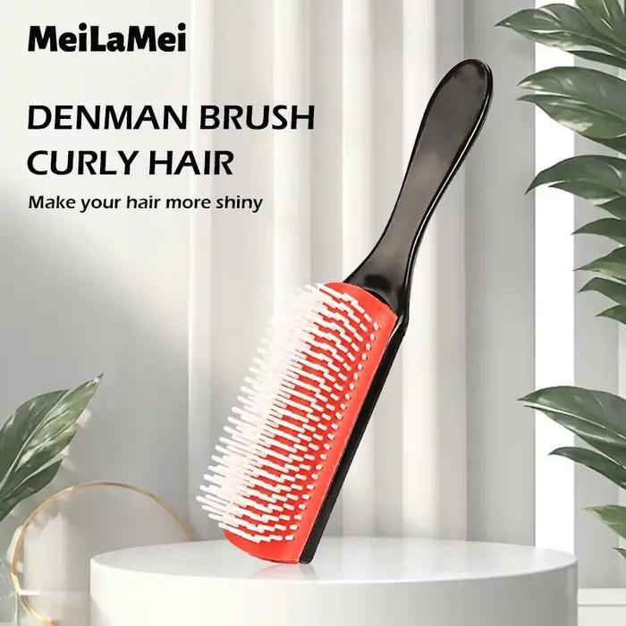 Brosse à cheveux démêlante à 9 rangées