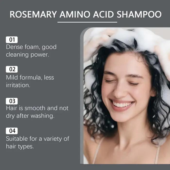 Shampoing pour cheveux au romarin