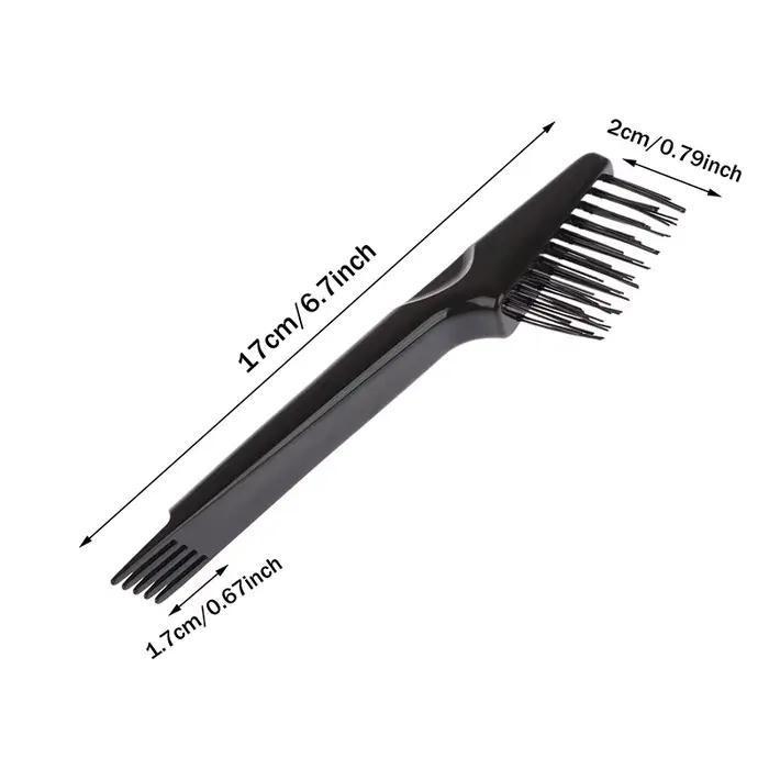 1 pièces brosse à cheveux outils de nettoyage 2 en 1 brosses