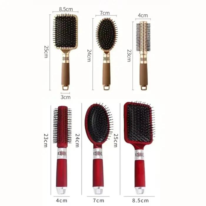 Brosse à cheveux professionnelle à palette lisse