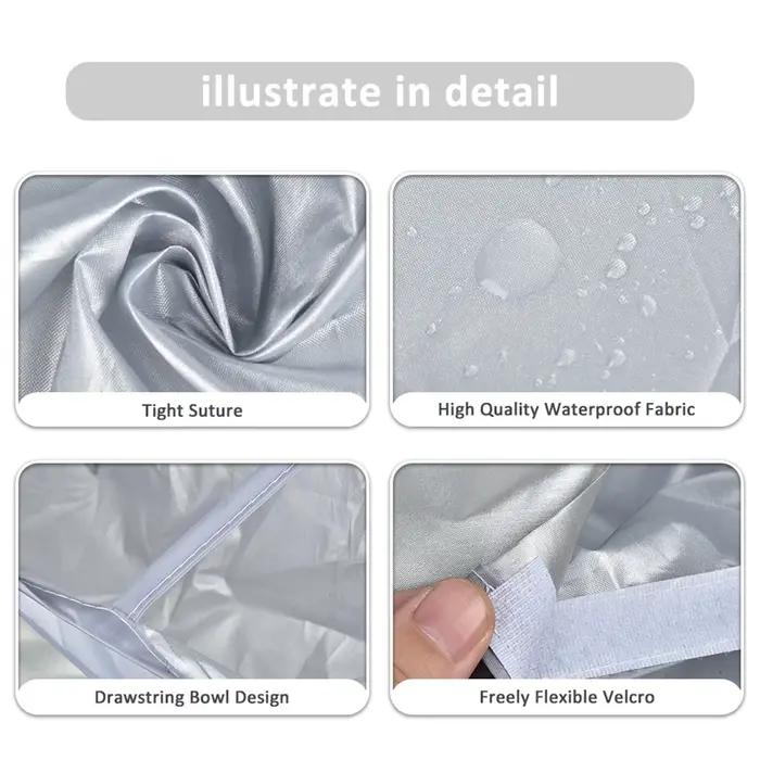 1 cape de coiffure imperméable pliable pour adulte