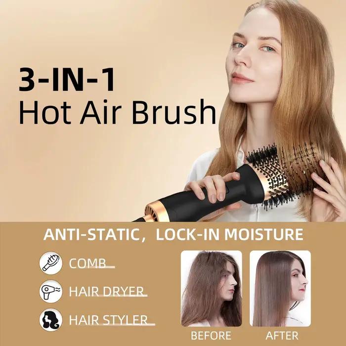 Brosse à air chaud professionnelle